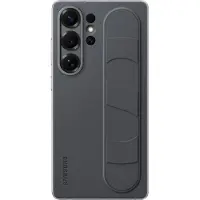Samsung S25 Ultra Standing Grip Back Cover Noir