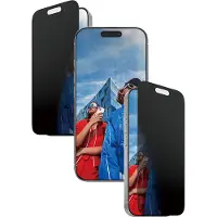 PanzerGlass Protection d'écran en verre trempé Privacy avec EasyAligner pour iPhone 17