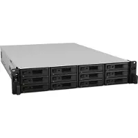 Synology RackStation RS3621XS+ serveur de stockage Rack (2 U) Ethernet/LAN Noir D-1541