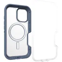 Otterbox Defender XT mit MagSafe (Apple iPhone 16), Coque pour téléphone portable, Transparent, Bleu