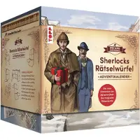 Sonstige Verlage Calendrier de l'Avent Escape Experience - Le cube mystère magique : Sherlock Holmes et le cadeau mystérieux