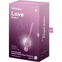 Satisfyer - BALLES VIBRANTES DE KEGEL LOVE BIRDS ROSE -