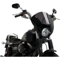 Puig 21095F Dark Night pour HARLEY DAVIDSON DYNA STREET BOB FXDB-I Fortement teinté