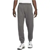 Nike Pantalon de sport gris chiné / noir