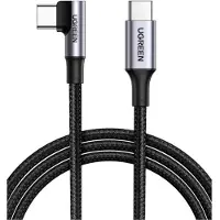 UGREEN Câble US334 70645 USB-C (coudé) / USB-C (droit) 100W PD 2m - noir