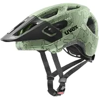 Uvex Casque React JR - enfants, taille 52-56 cm, tapis altimétrique vert mousse (Premium)