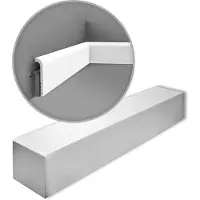 ORAC Decor SX185-box LUXXUS Plinthes 1 carton 22 Moulures decoratives | 44 m