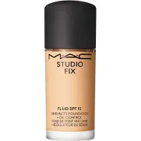 MAC Mini Studio Fix Fluid SPF 15 24HR Matte Foundation + Oil Control fond de teint matifiant SPF 15 teinte NC15 15 ml