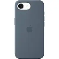 Apple Coque en silicone avec MagSafe iPhone 17e - Anchor Blue