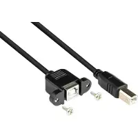 GOOD CONNECTIONS USB2.0 Verlängerung A-Einbaub. B 0,3m