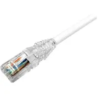 AMP NETCONNECT Câble patch cat 6 U/UTP, laengde 10,0 m, farve : hvid med LSZH kappe (U/UTP, CAT6, 10 m)