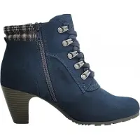 s.Oliver Chaussures de ville pour hommes , bottines à lacets, bleu, style décontracté