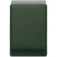 WOOLNUT 15" MacBook Air Leather Sleeve, green (15", Apple), Sac pour notebook, Vert