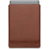 WOOLNUT Leather Sleeve -suojatasku 13" MacBook Pro & Air, konjakki (13", Apple), Sac pour notebook, Marron