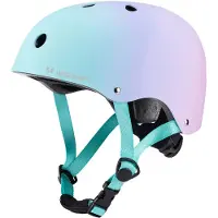 Wozinsky Casque BMX/trottinette taille S 48-52 cm avec molette de réglage à 360° Rose