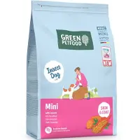 Green Petfood InsectDog Mini nourriture sans céréales avec protéines d'insectes pour petits chiens 3kg