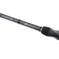 Mikado Canne à lancer Inazuma Pro Zander, noire, 2,08 m / 1-32 g, noire, 2,08 m