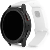 FIXED Bracelet pour smartwatch, Silicone Strap 20 mm, rouge