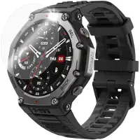 FIXED 2 verres trempés pour Amazfit T-Rex 3, Smartwatch Tempered Glass