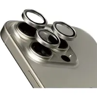 PanzerGlass Hoops Optic Rings Protection caméra pour Apple iPhone 15 Pro / 15 Pro Max