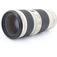 Canon EF 70-200mm f/4L IS USM (EF, Plein format), Objectif, Blanc, Noir