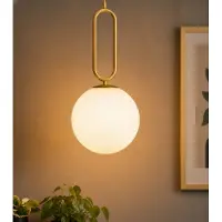 Nova Luce Suspension Grus or Ø 25cm