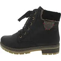 Rieker Bottines à lacets caramel / noir