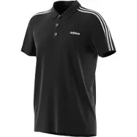 Adidas T-Shirt 'Designed 2 Move 3-Stripes Polo Shirt' noir