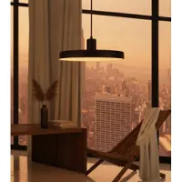 Nova Luce Suspension design Chioto Ø 60cm noir