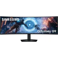 Samsung G91F écran plat de PC 124,5 cm (49") 5120 x 1440 pixels Dual QHD LCD Noir