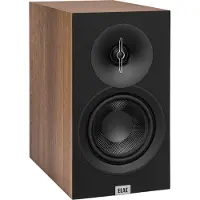 Elac Debut 3.0 B5.3 bookshelf speaker pair, walnut (1 paire), Enceinte hifi + home cinéma, Noir, Marron