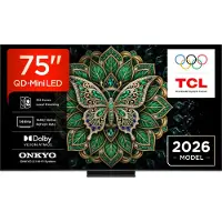 TCL C6K Pro 75C6K Pro 190,5 cm (75") 4K Ultra HD Smart TV Wifi Noir 1000 cd/m²