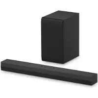 LG NS30A 2.1 Soundbar audio system (140 W, Canal 2.1), Barre de son, Noir