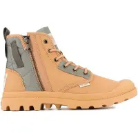 Palladium Pampa Detroit Zip Boots Marron EU 43