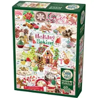 Cobble Hill Puzzle de pâtisserie de Noël 1000 pièces