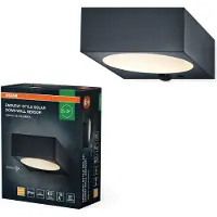 Osram Endura Style Solar LED Applique Down, 10,7W, 3000K blanc chaud, 880 lm, capteur PIR, IP65, 18 jours