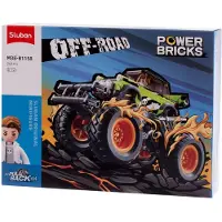 Sluban CONSTR OFF ROAD VEHICLE 264PCS M38-B1158