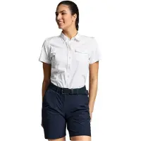 Slam Deck Yacht Short Sleeve Shirt Blanc L Femme