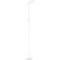 Nova Luce Notos - lampadaire - 27 x 205 cm - 30W dimmable LED inclus - blanc sablé