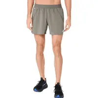 Asics Hommes, Bas de sport, ROAD 5IN SHORT Homme (XL), Gris
