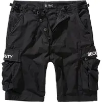 Brandit Short cargo robuste Security BDU en tissu ripstop noir