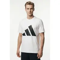 Adidas T-Shirt fonctionnel 'Essentials' noir / blanc