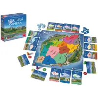 Dino Bikes Toulavá kamera, jeu de société familial dans une boîte de 24 x 24 x 6 cm