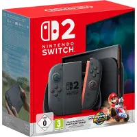 Nintendo Switch 2 + Mario Kart World-Set, Console de jeu, Noir