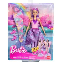 Barbie Doll With 10 Different Looks Rose Enfants