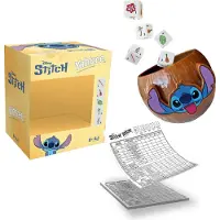 Winning Moves YAHTZEE Stitch – Jeu de société – JEUX DE HASARD – À partir de 8 ans