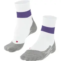 Falke RU Compression Stabilizing, chaussettes de running, femme, blanc/violet