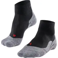 Falke Chaussettes de sport gris foncé / noir