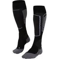 Falke Chaussettes de sport gris clair / noir / blanc
