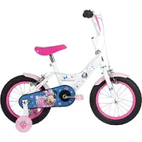 HUFFY Vélo Disney Minnie à roulements à billes pour enfants, 16 pouces – Vélo avec roues d'appui